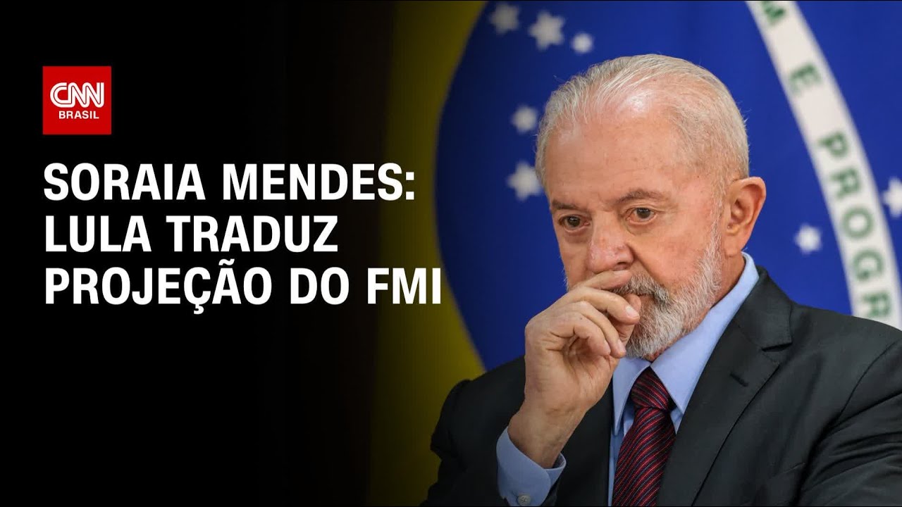 Soraia Mendes: Lula traduz projeção do FMI | CNN ARENA