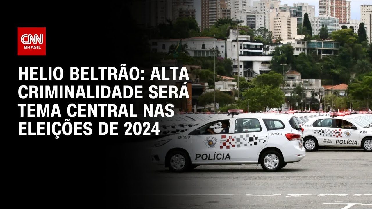 Helio Beltrão: Alta criminalidade será tema central nas eleições de 2024 | CNN ARENA