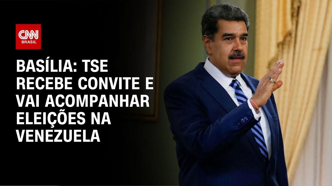 Basília: TSE recebe convite e vai acompanhar eleições na Venezuela | CNN NOVO DIA