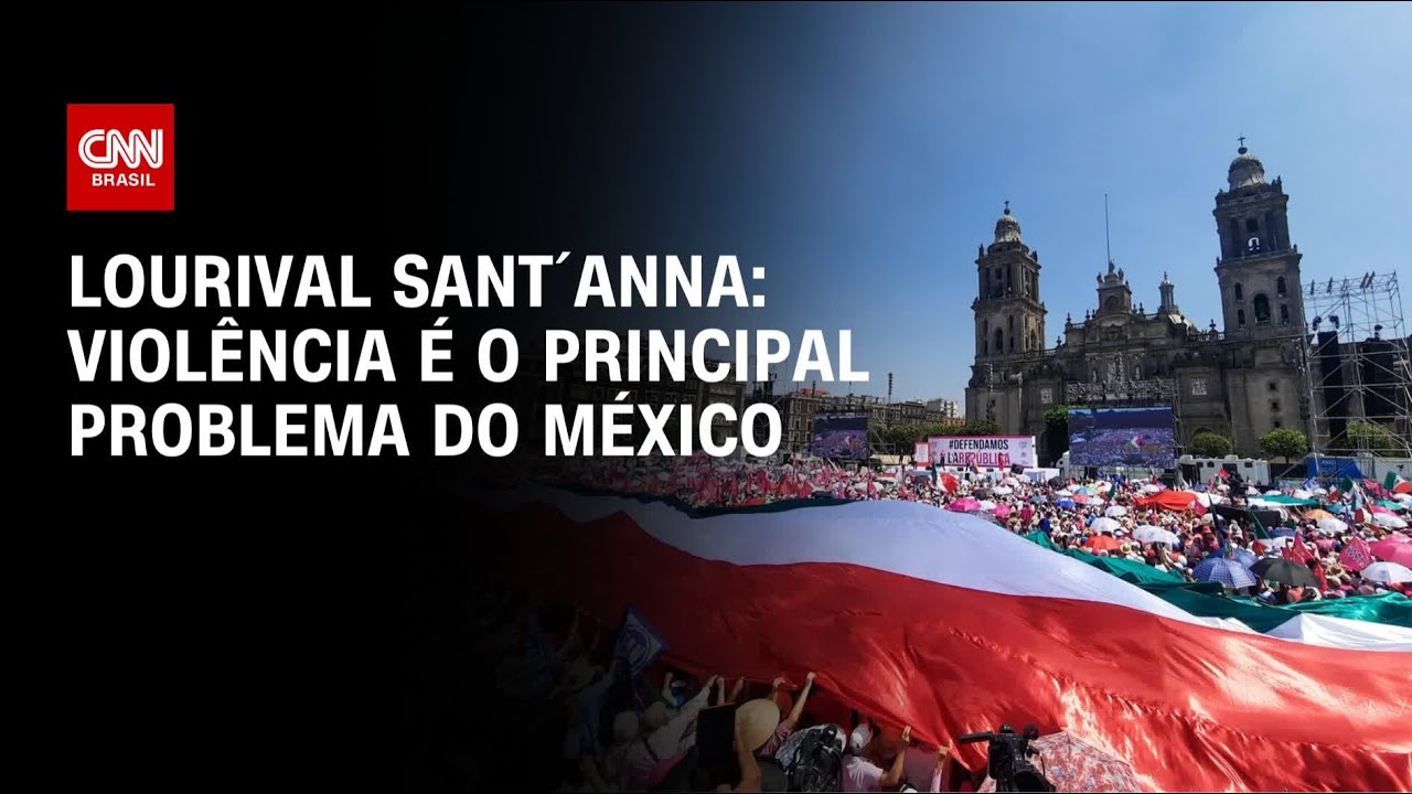 Lourival Sant´Anna: Violência é o principal problema do México | CNN PRIME TIME