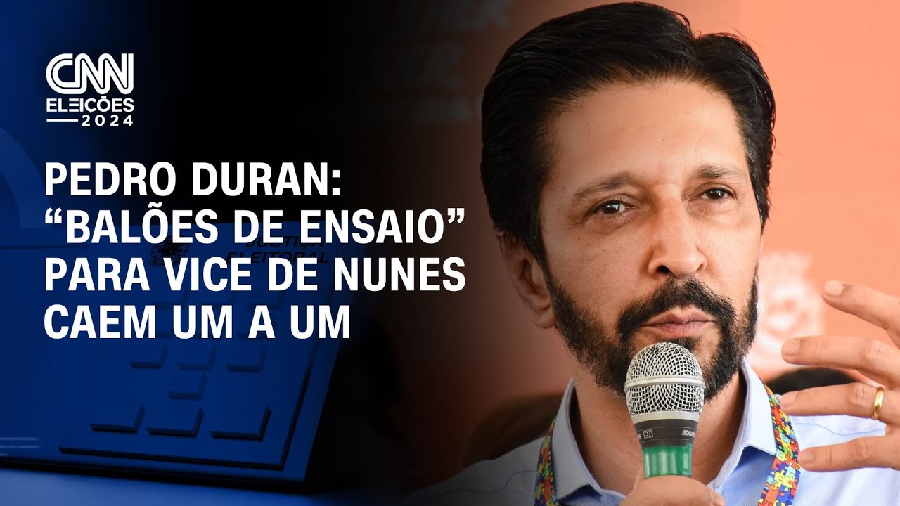 Pedro Duran: "Balões de ensaio" para vice de Nunes caem um a um | BRASIL MEIO-DIA