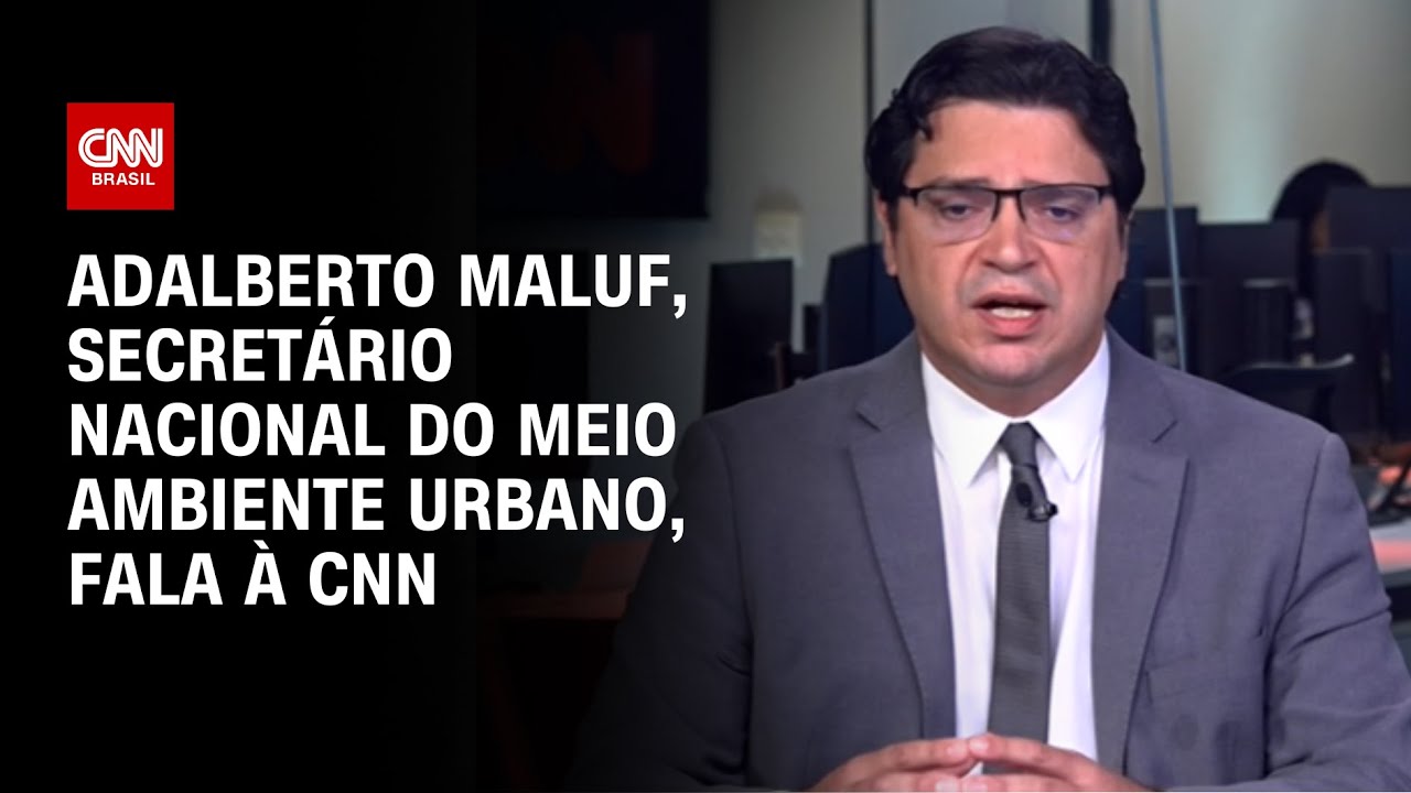 Adalberto Maluf, Secretário Nacional do Meio Ambiente Urbano, fala à CNN| AGORA CNN