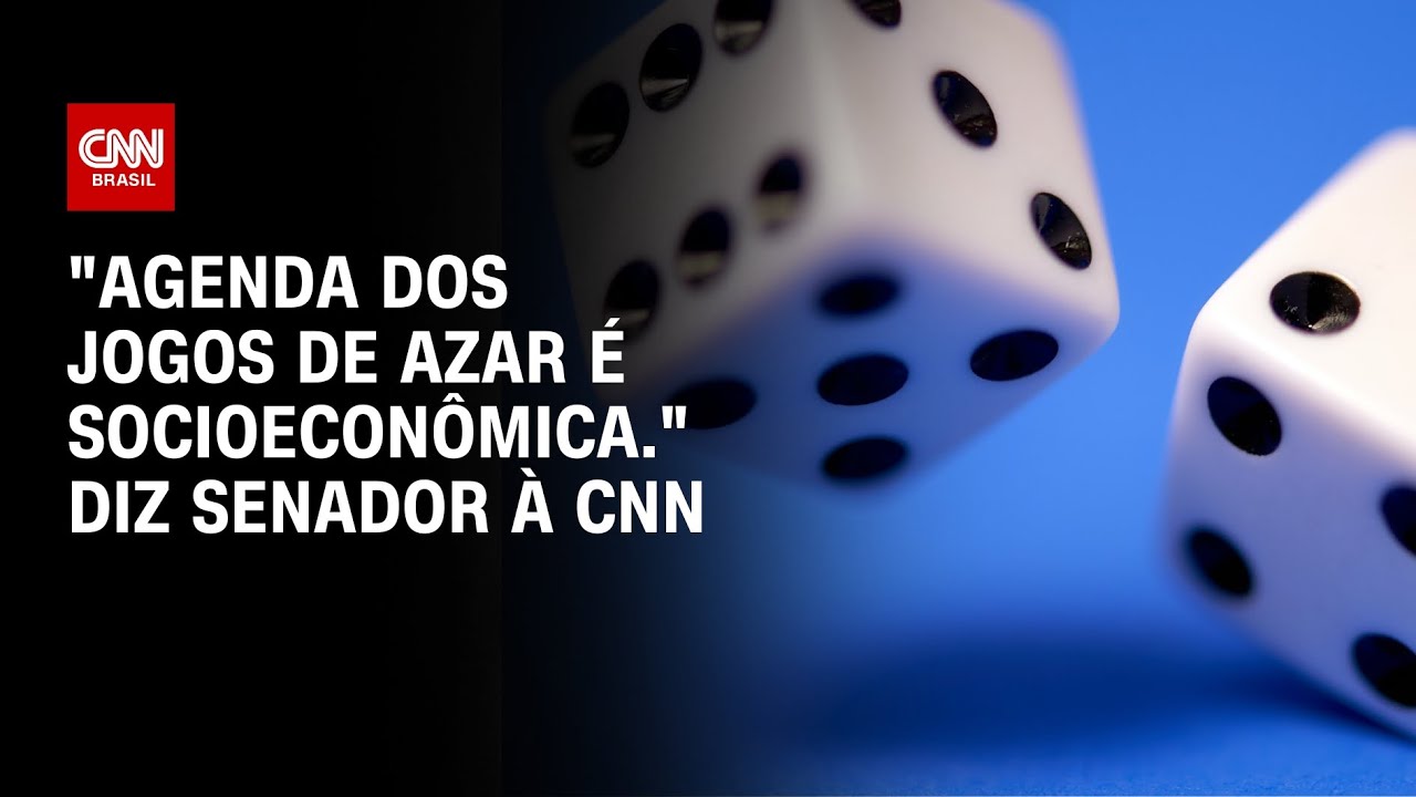 "Agenda dos jogos de azar é socioeconômica." Diz senador à CNN | BASTIDORES CNN