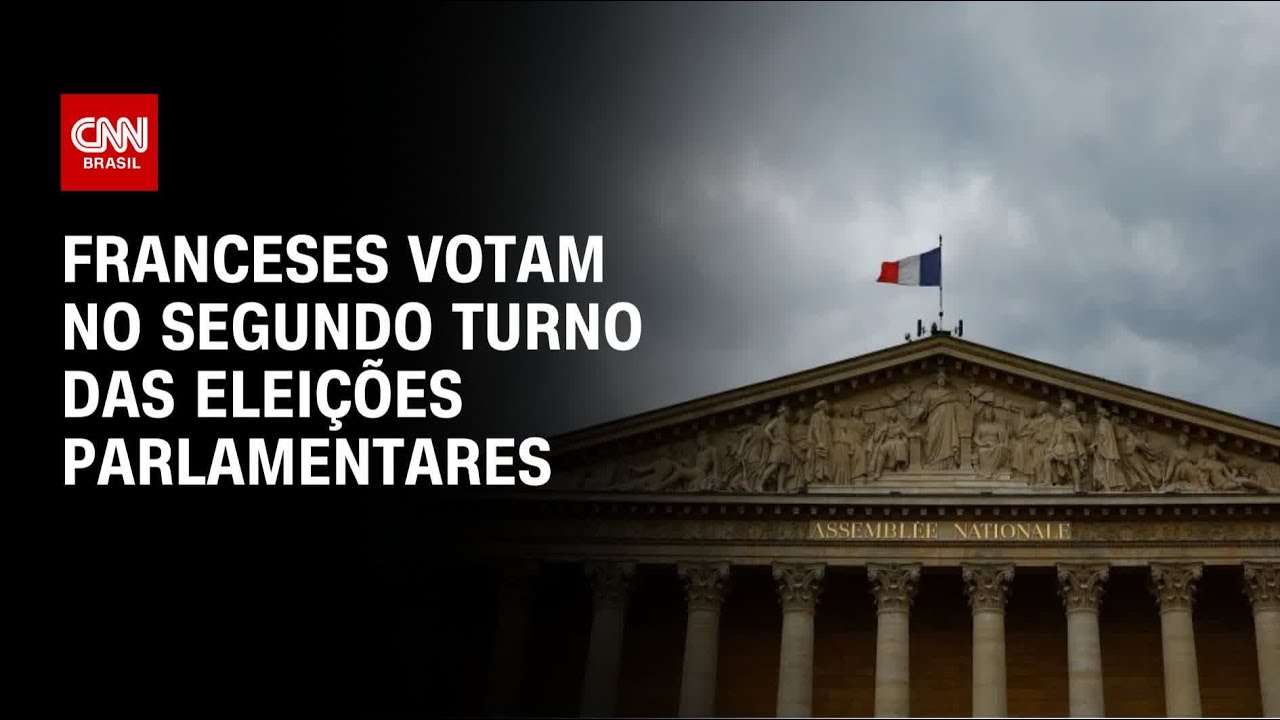 Franceses votam no segundo turno das eleições parlamentares | AGORA CNN