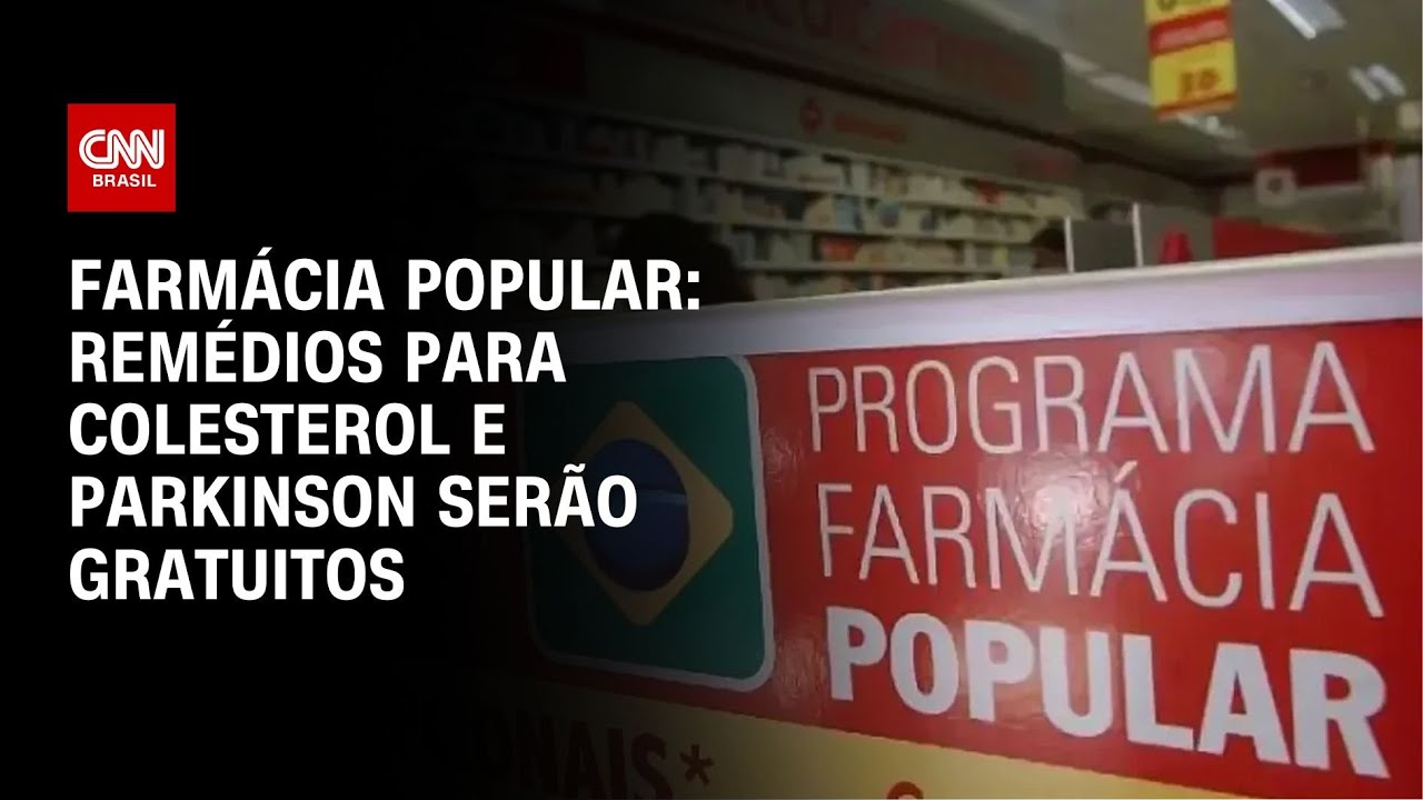 Farmácia Popular: remédios para colesterol e Parkinson serão gratuitos | CNN NOVO DIA