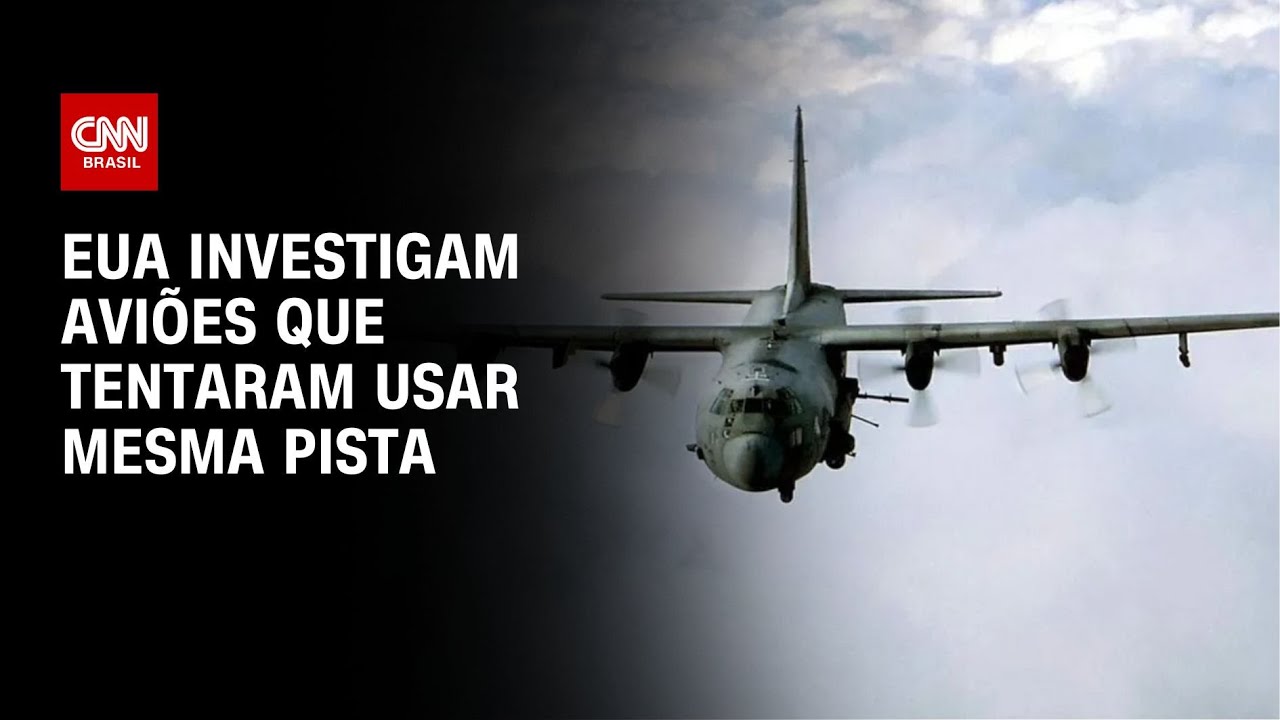 EUA investigam aviões que tentaram usar mesma pista | CNN NOVO DIA