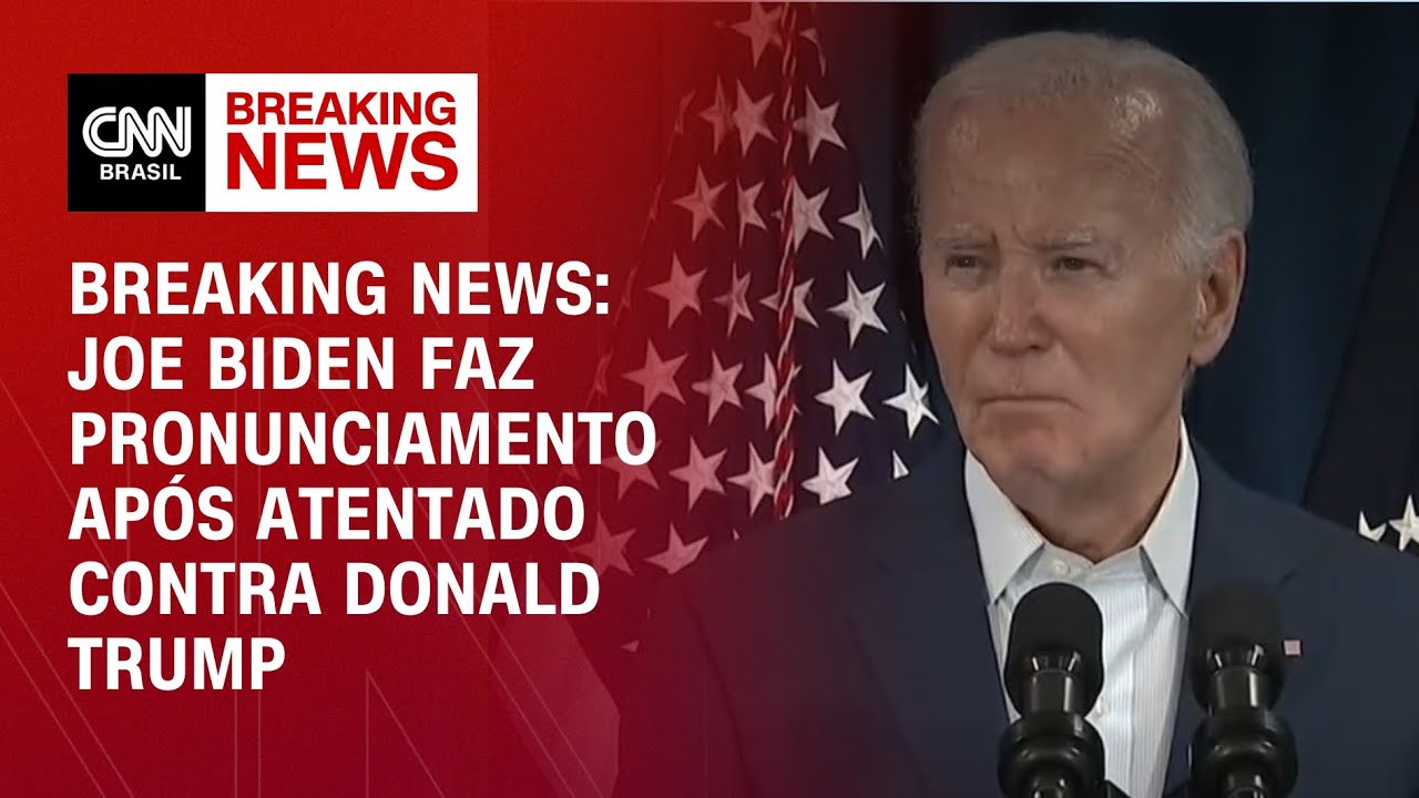 Breaking News: Joe Biden faz pronunciamento após atentado contra Donald Trump | CNN PRIMETIME