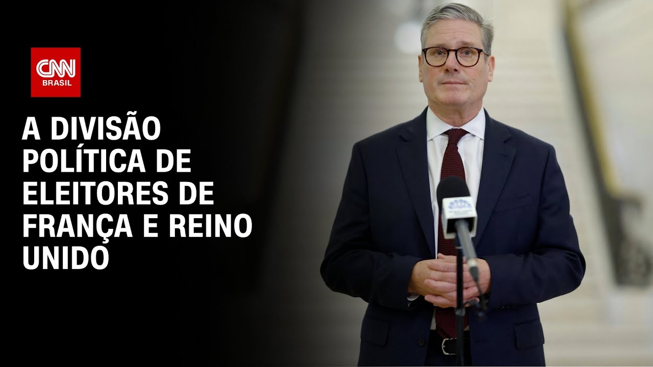 A divisão política de eleitores de França e Reino Unido | GPS CNN