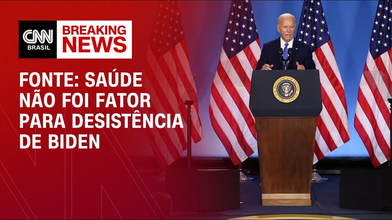 Fonte: Saúde não foi fator para desistência de Biden | AMÉRICA DECIDE