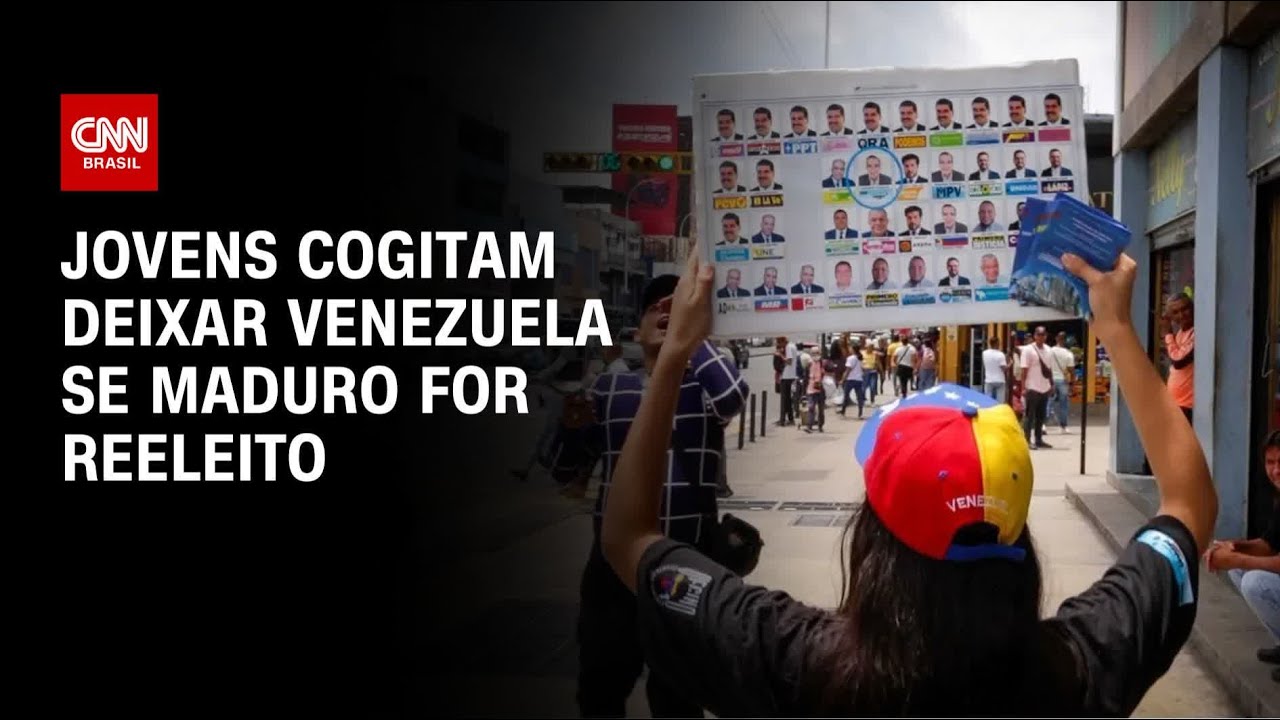 Jovens cogitam deixar Venezuela se Maduro for reeleito | CNN PRIME TIME