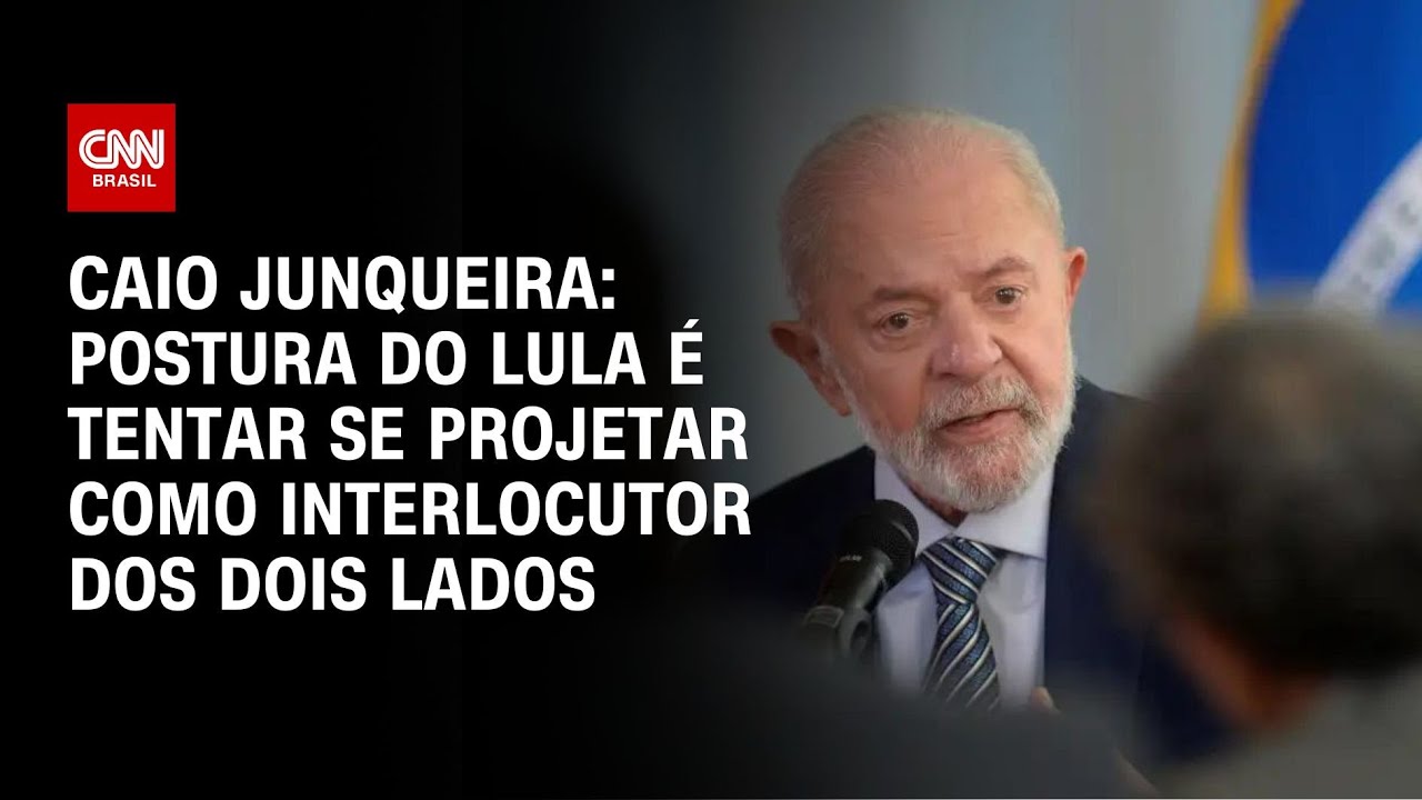 Caio Junqueira: Postura do Lula é tentar se colocar como interlocutor dos dois lados | WW