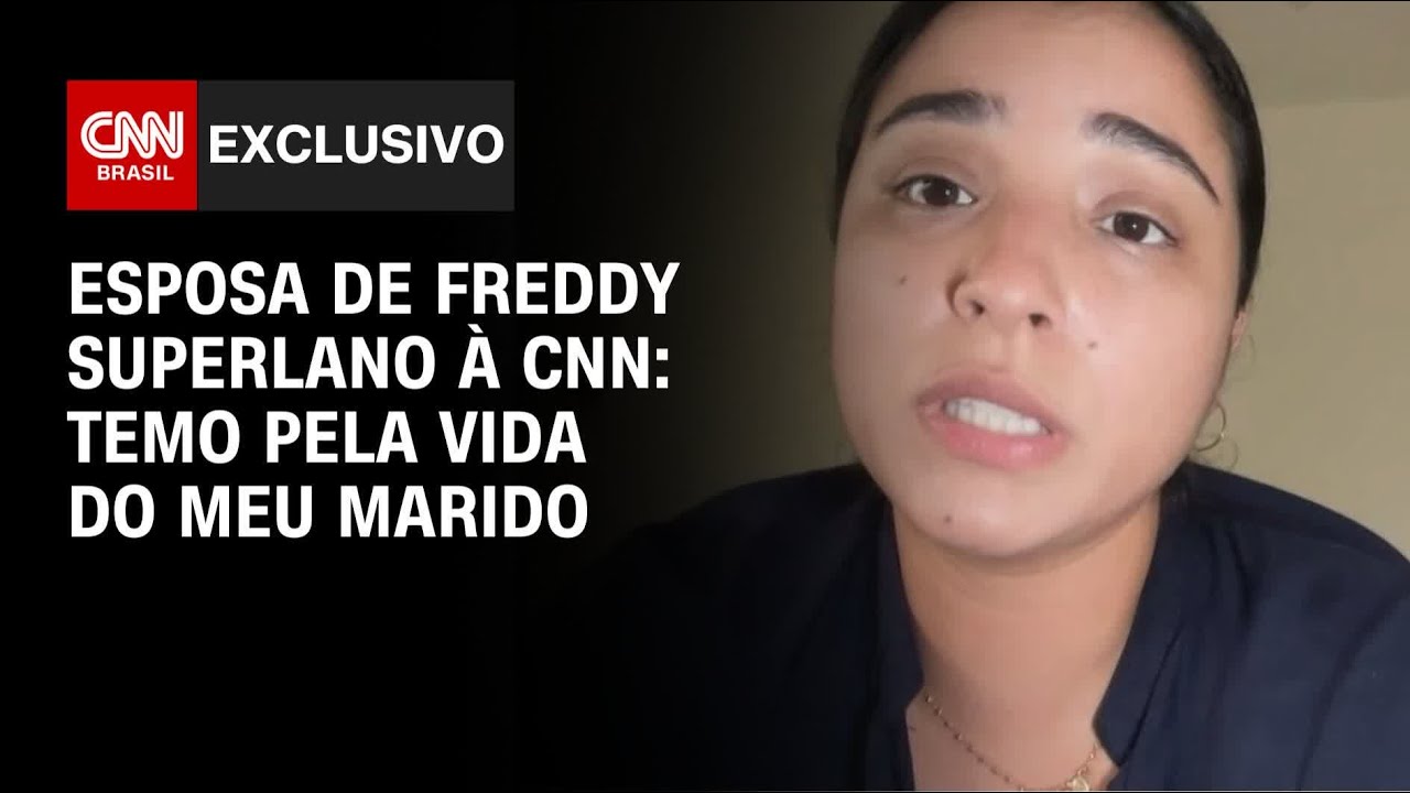 Esposa de Freddy Superlano à CNN: Temo pela vida do meu marido | CNN ARENA