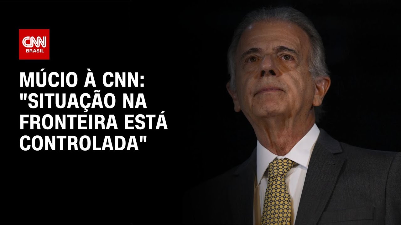 Múcio à CNN: "Situação na fronteira está controlada" | BASTIDORES CNN