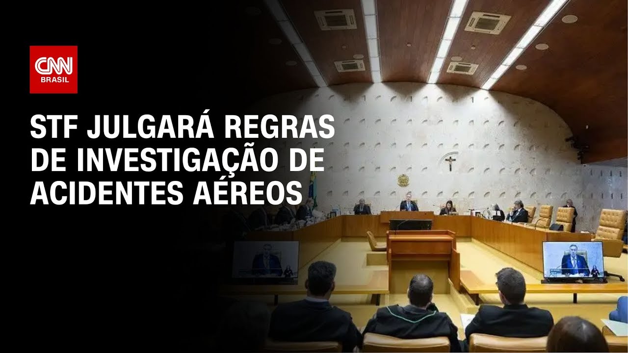 STF julgará regras de investigação de acidentes aéreos | LIVE CNN