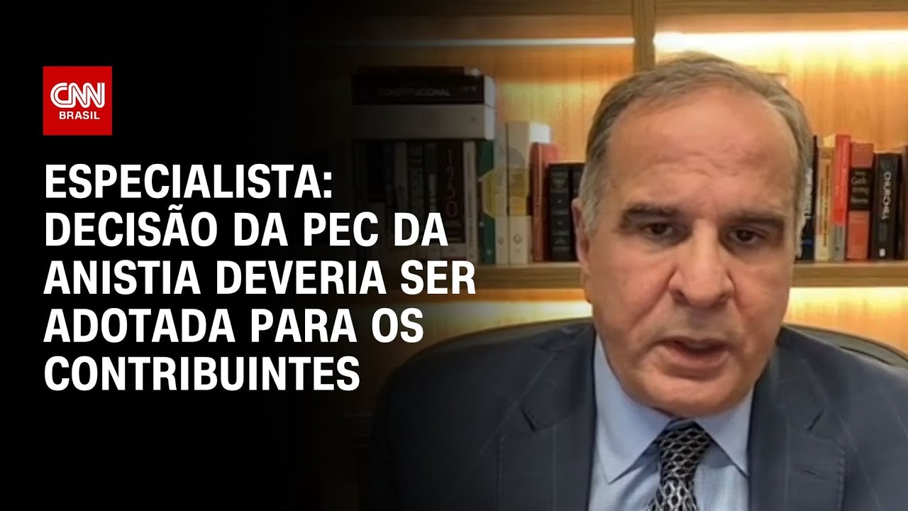 Especialista: Decisão da PEC da Anistia deveria ser adotada para os contribuintes | WW