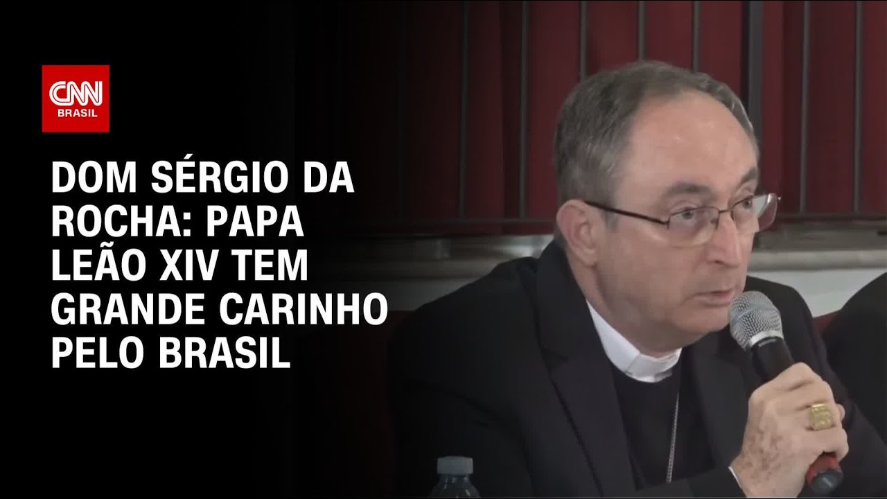 Papa Leão XIV demonstra afeto pelo Brasil, diz Dom Sérgio da Rocha | BASTIDORES CNN