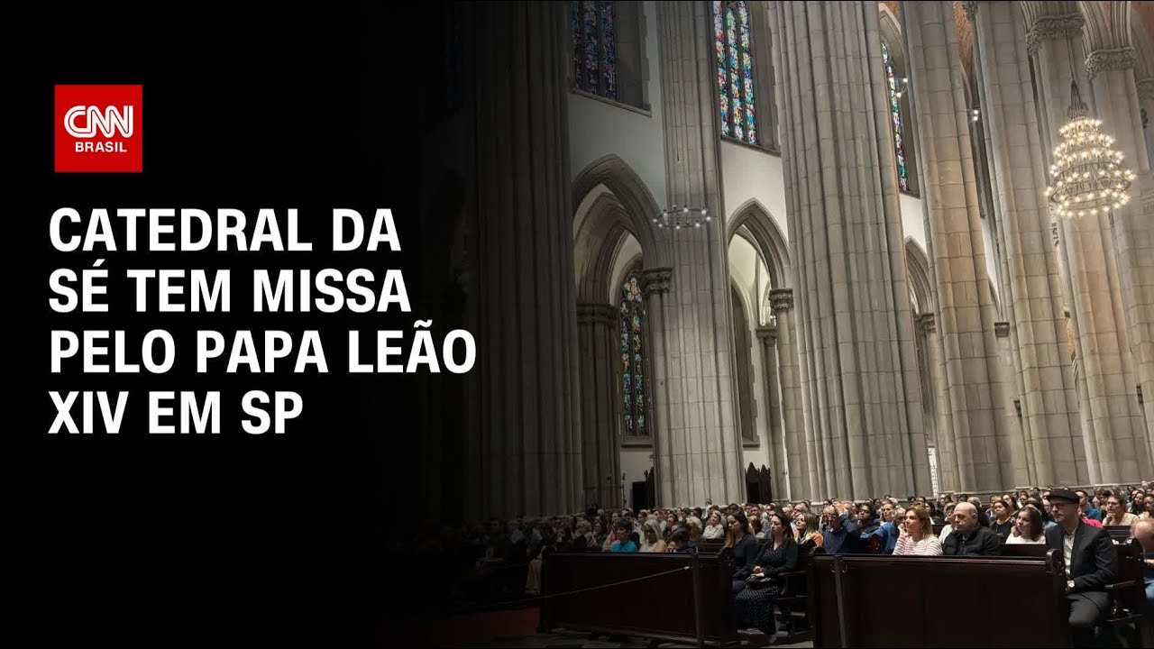 SP: Catedral da Sé celebra missa em Ação de Graças pela eleição do papa Leão XIV | BASTIDORES CNN