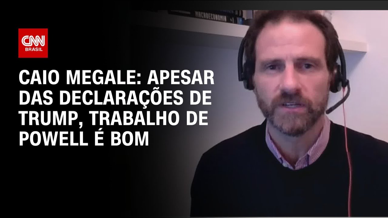 Apesar das declarações de Trump, trabalho de Powell é bom, diz Caio Megale | WW